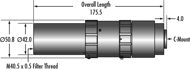 0.5X - 1.0X Telecentric VariMagTL™ Lens (#88-386)